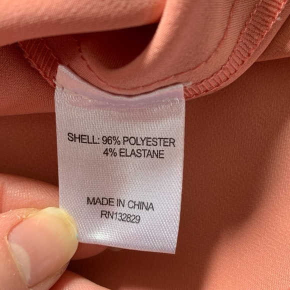 Lovers & Friends Kendall pink single sleeve side tie blouse - Picture 12 of 14
